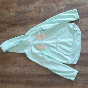 UA girls sweatshirt blue/green